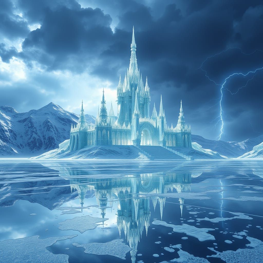 Crystal Palace in Ethereal, Crystal Facade Style