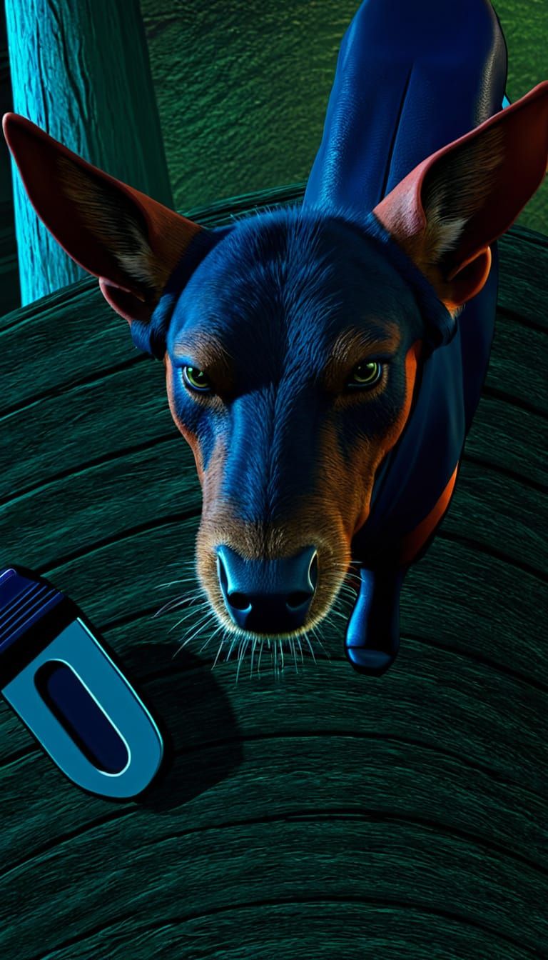 Cowboy Portrait in Western Film Style