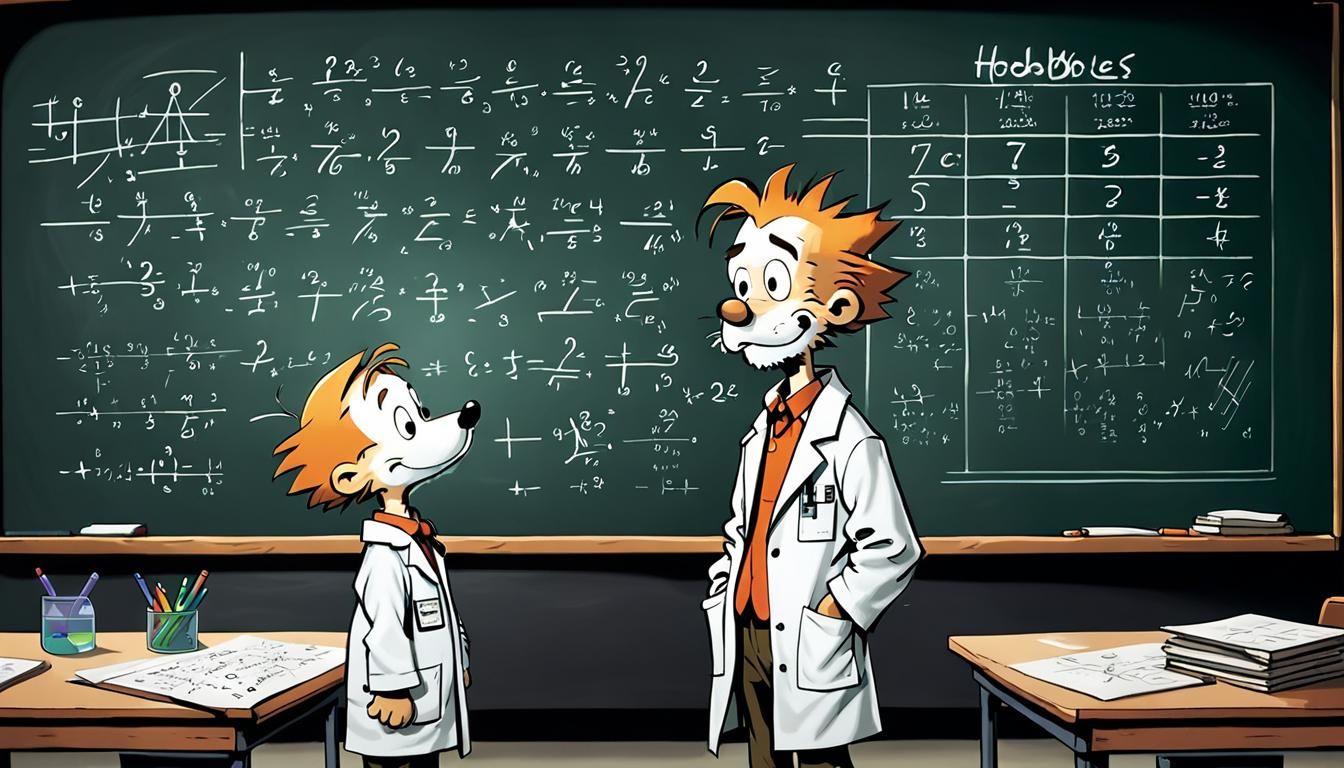 Calvin and Hobbes in the Lab