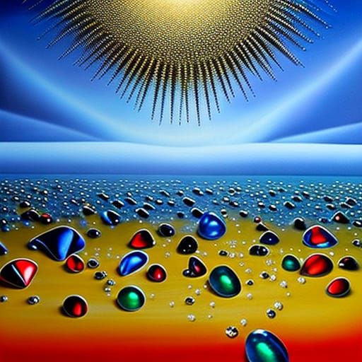 Lalique Glass in Retro Cyberpunk Ethereal Style