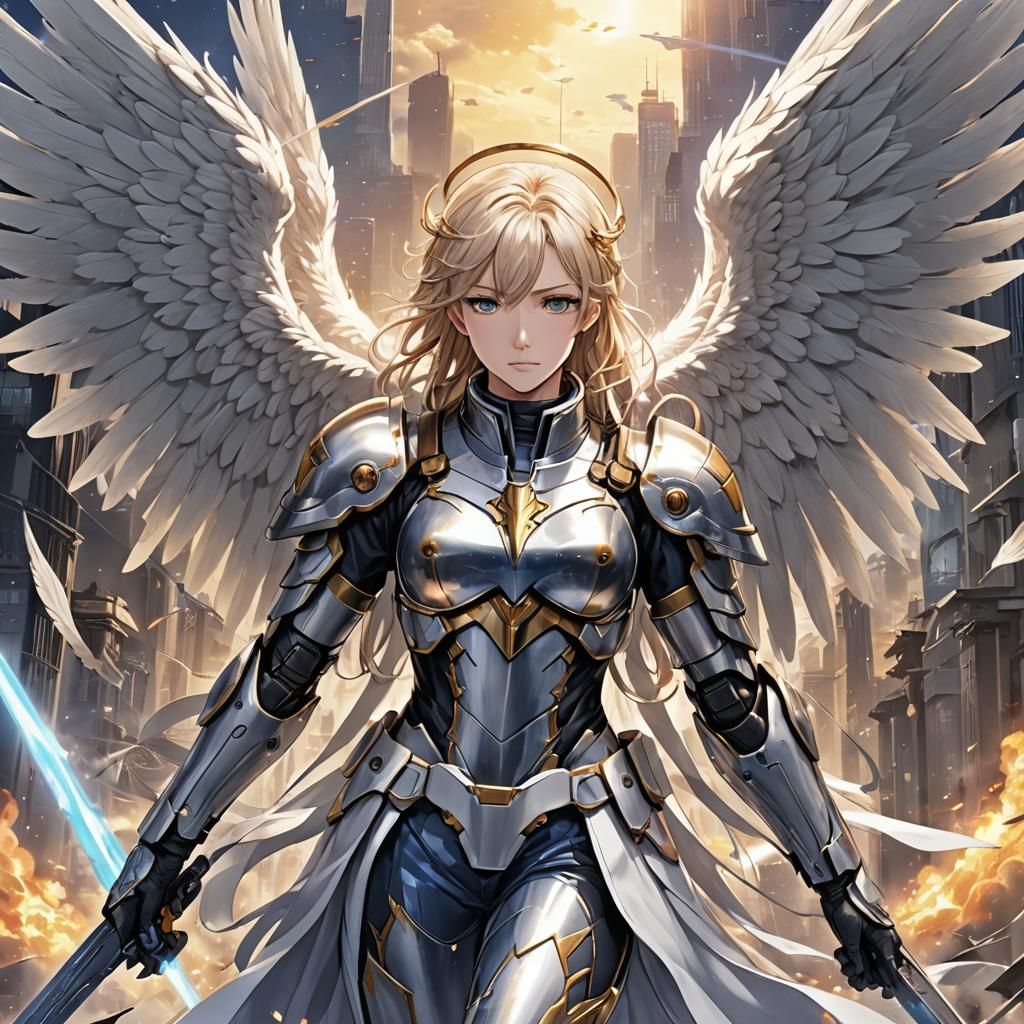 Anime Style Archangel Key Visual