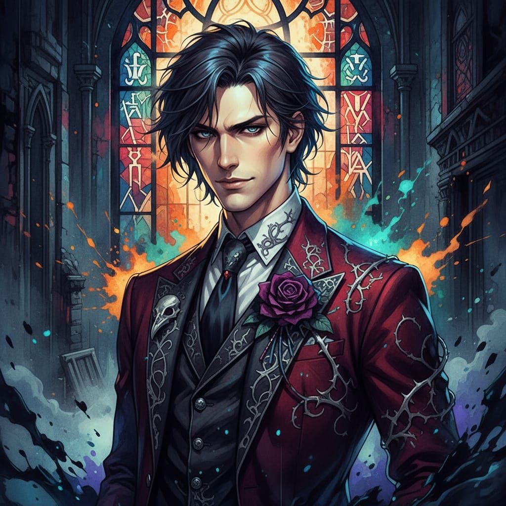 Bishounen Mafia Portrait: Supernatural Danger