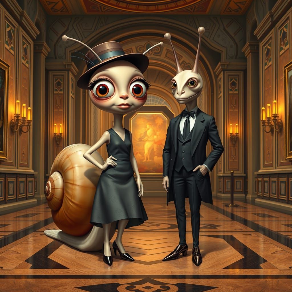 Colette and Gaston Escargot