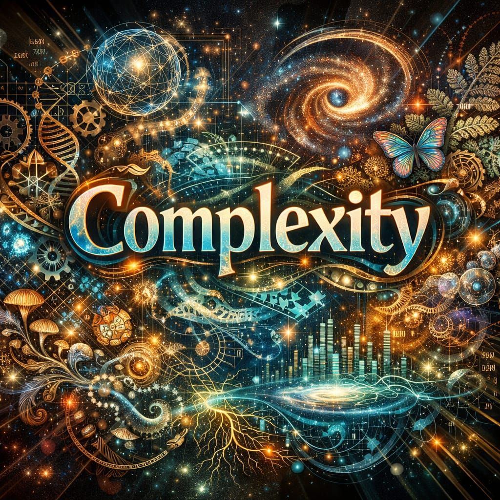 AI Generated Abstract Art of Complex Patterns