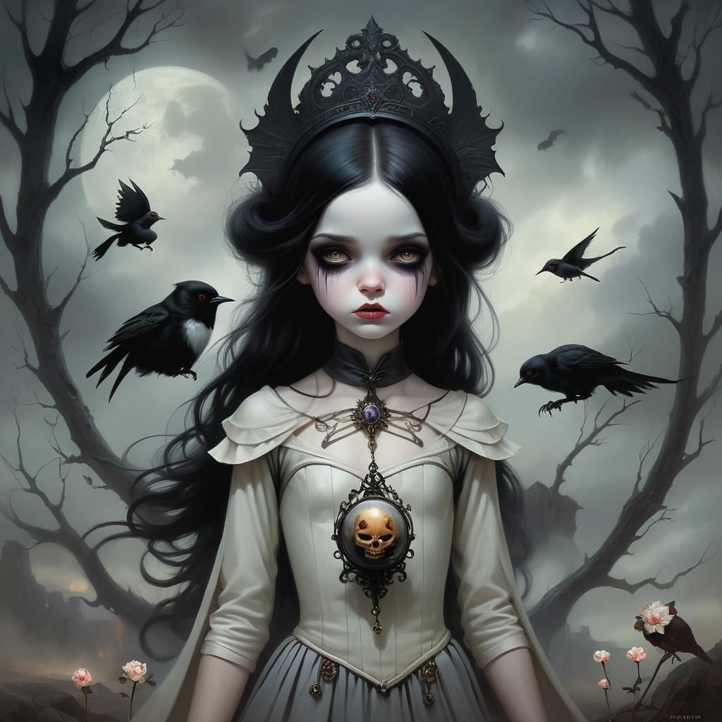 Dark Fantasy Grimdark Portrait