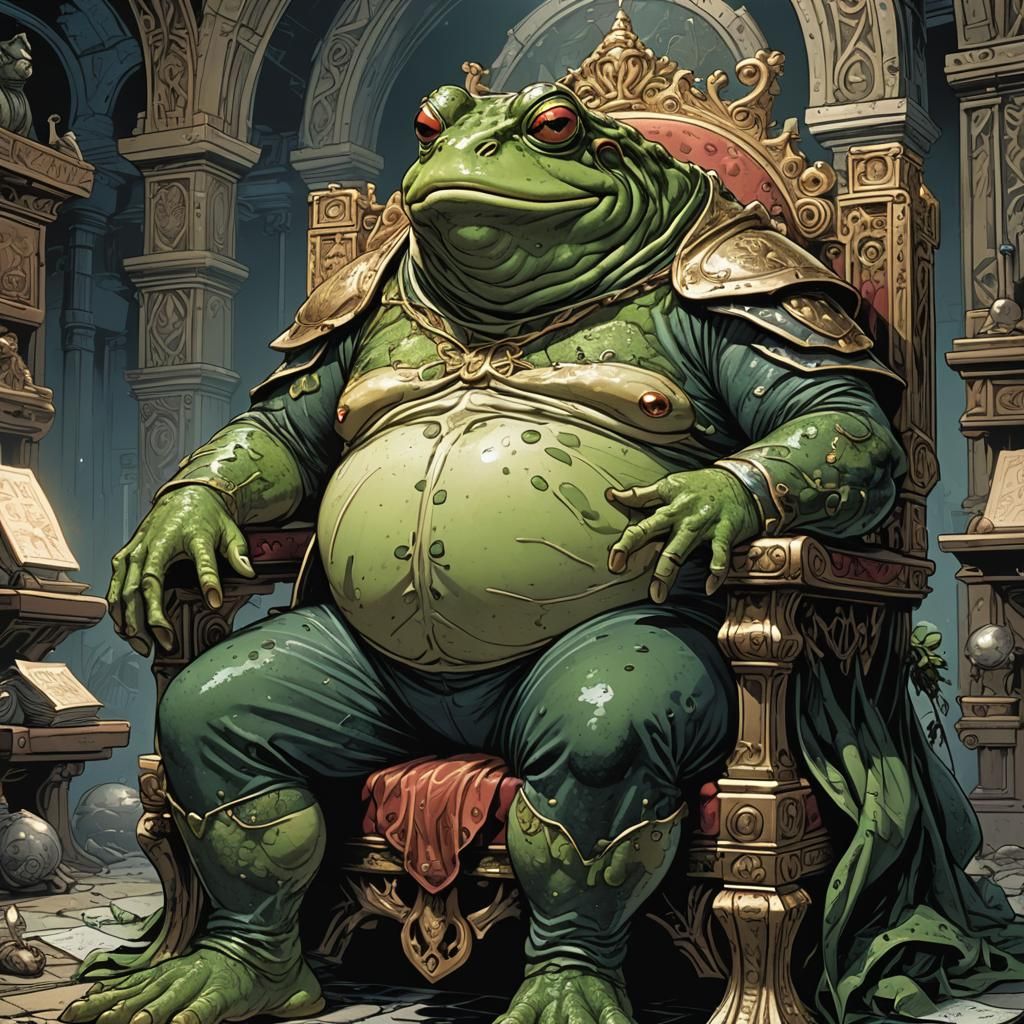 The toad king