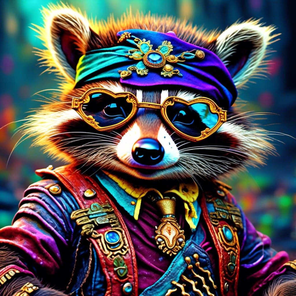 Randall Raccoon, Swashbuckler