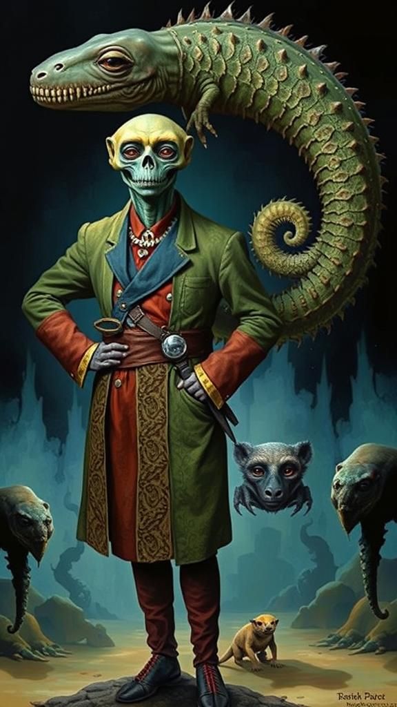 Surreal Hybrid Creatures: A Monstrous Assemblage