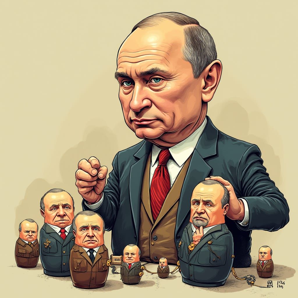 Putin Unveils His Inner Nest of Power