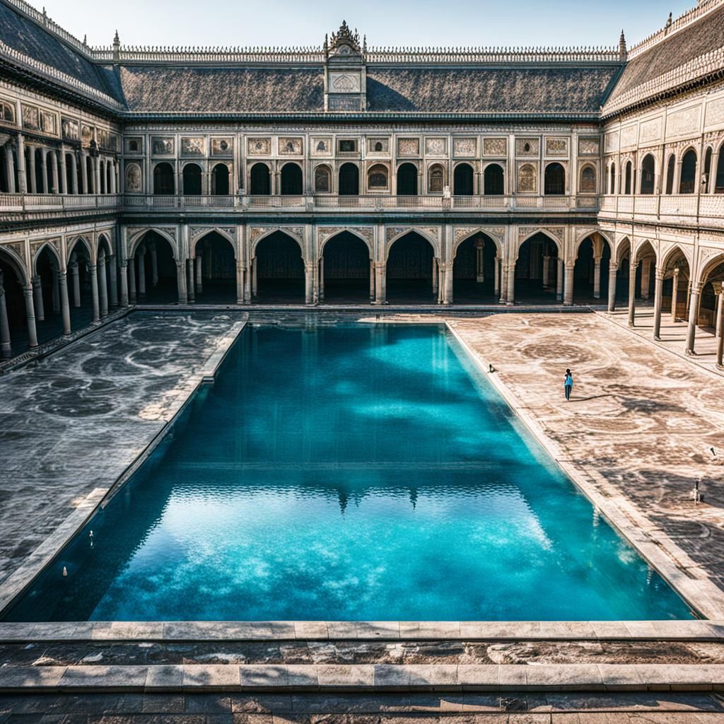 Palace Courtyard Swimming Pool