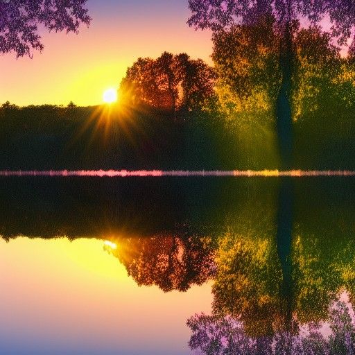 Heavenly Anticipation in Photorealistic Style