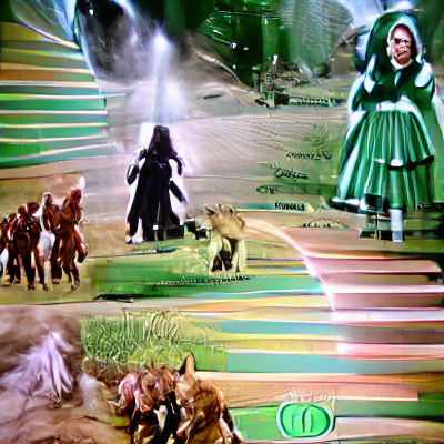 Fantasy Wizard Casting a Spell