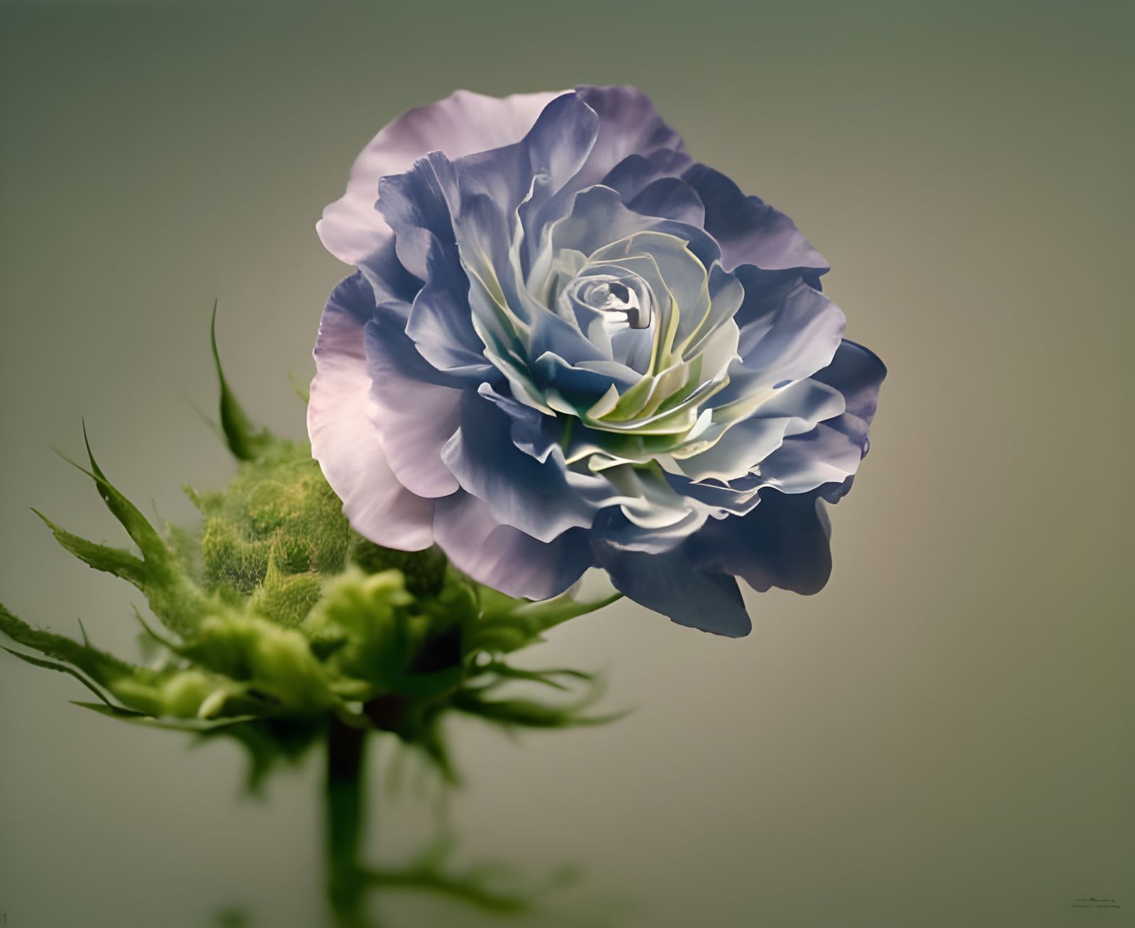 Dreamlike Floral Landscape in Hyperreal Style