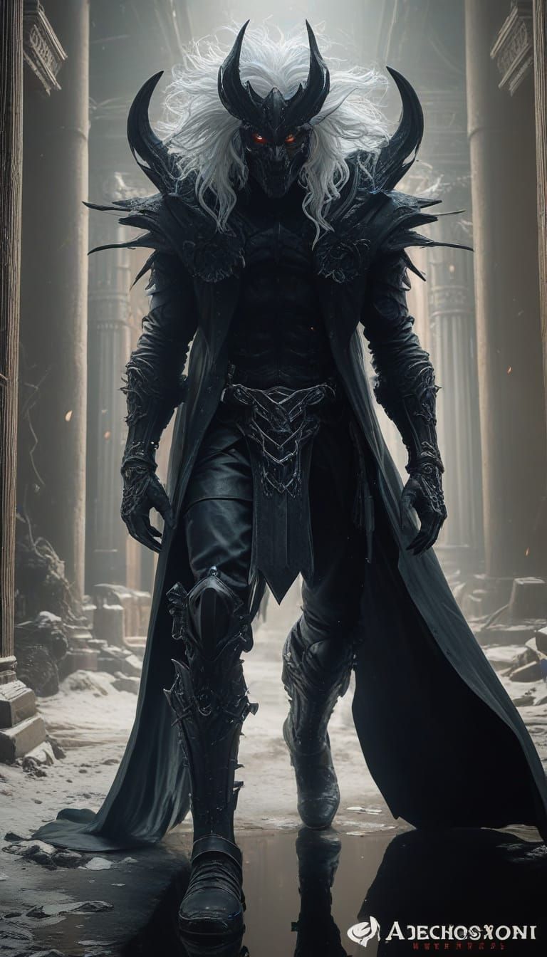 Hyperrealistic Demon Radiates Cosmic Dark Matter Energy in C...