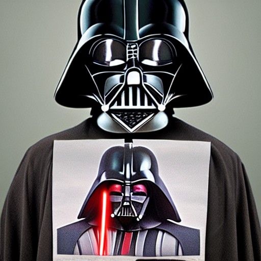 Darth Vader's Evil Twin: AI Generated Image