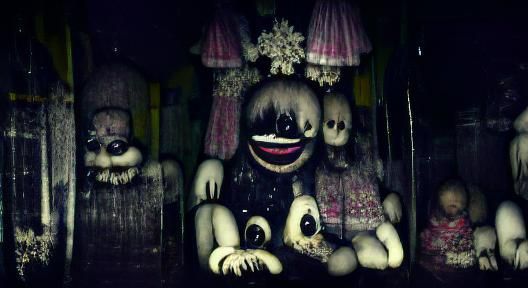 Dark and Creepy AI Generated Image