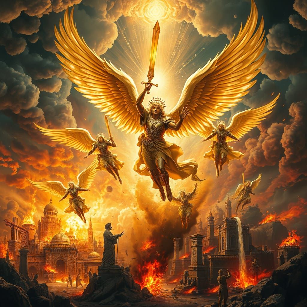 Angels of Destruction: Divine Retribution in Baroque Style