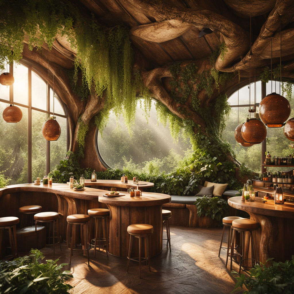 Whimsical Woodland Coffee Oasis