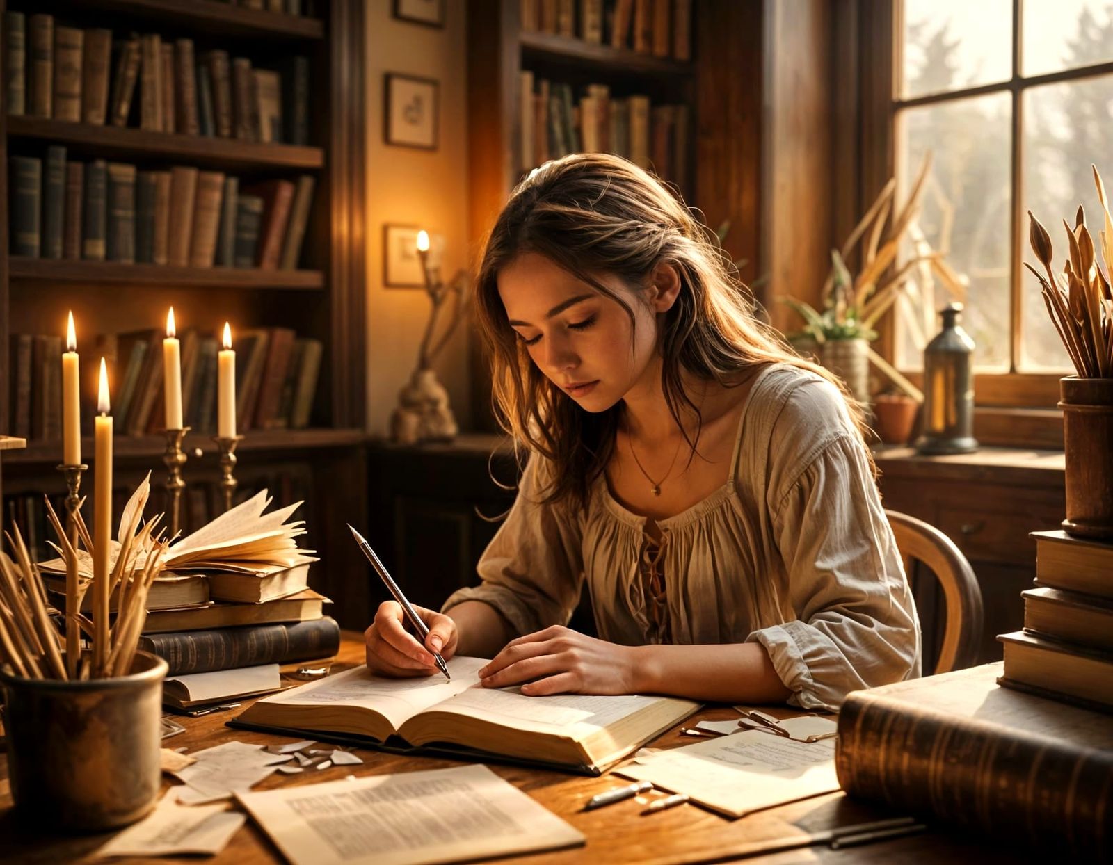 Scripturient in Watercolor Aesthetic