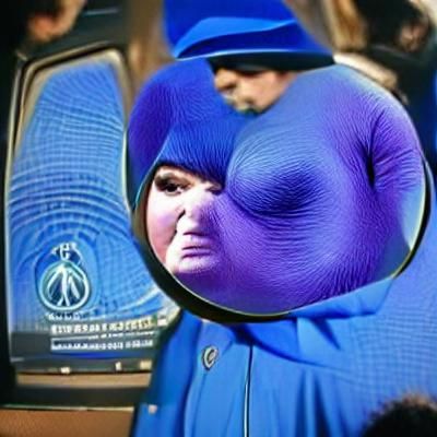 AI Generated Image of Violet Beauregarde