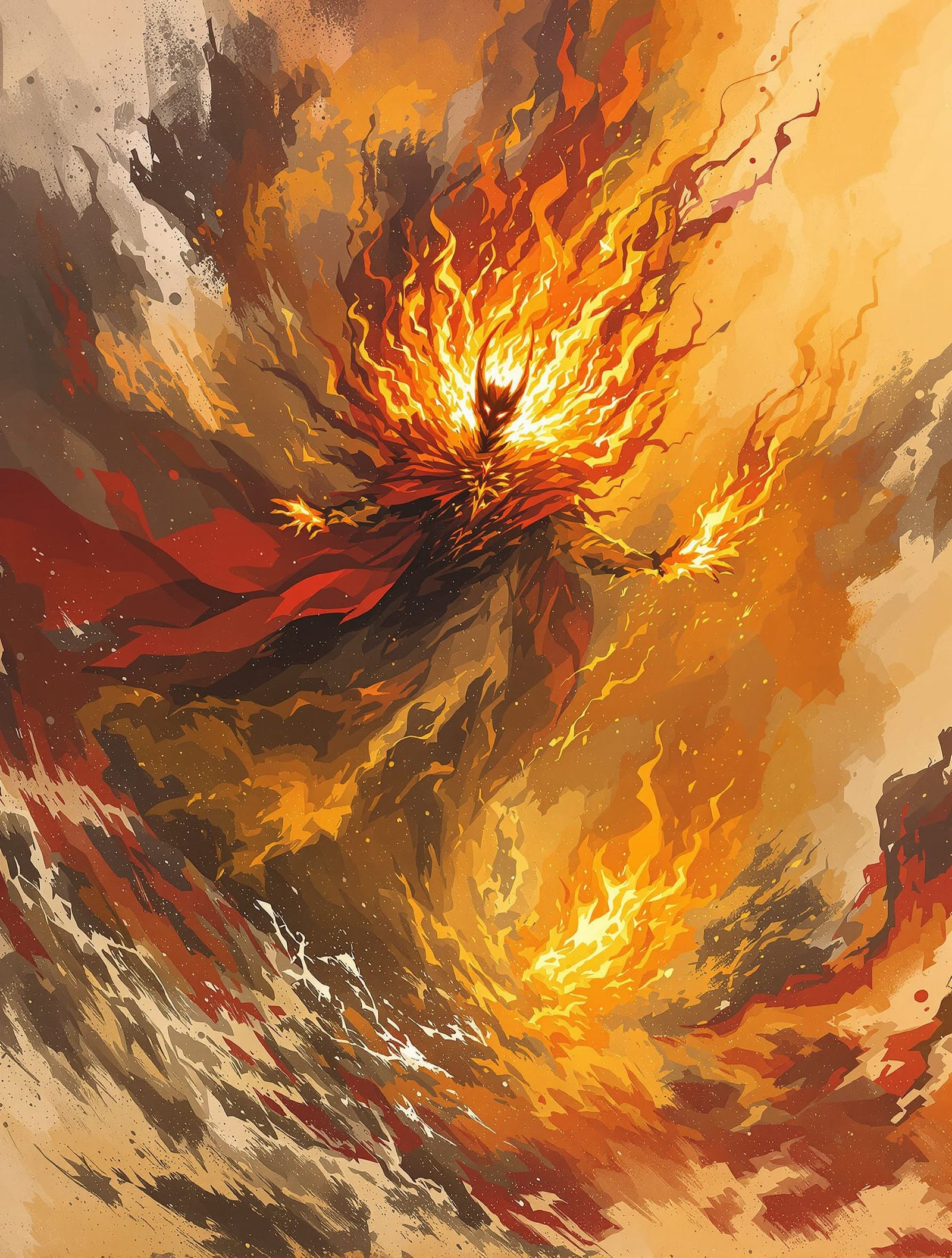 Jinn King Soul Burns in Lake of Fire and Brimstone