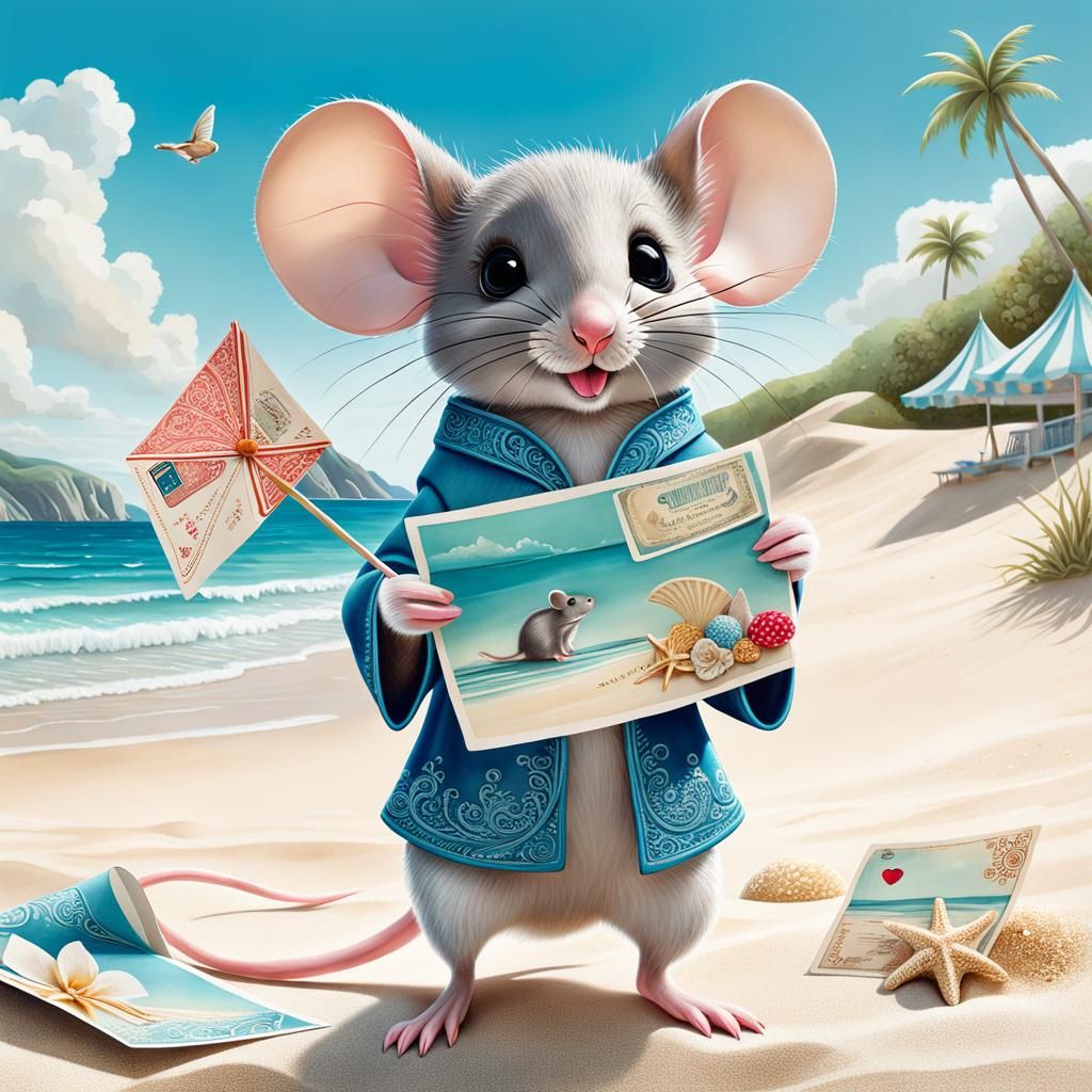 Who will I send this postcard to?