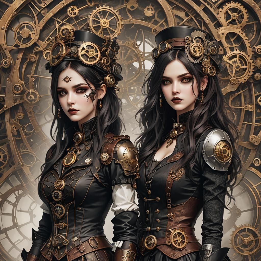 Steampunk and Gothic Fusion Image