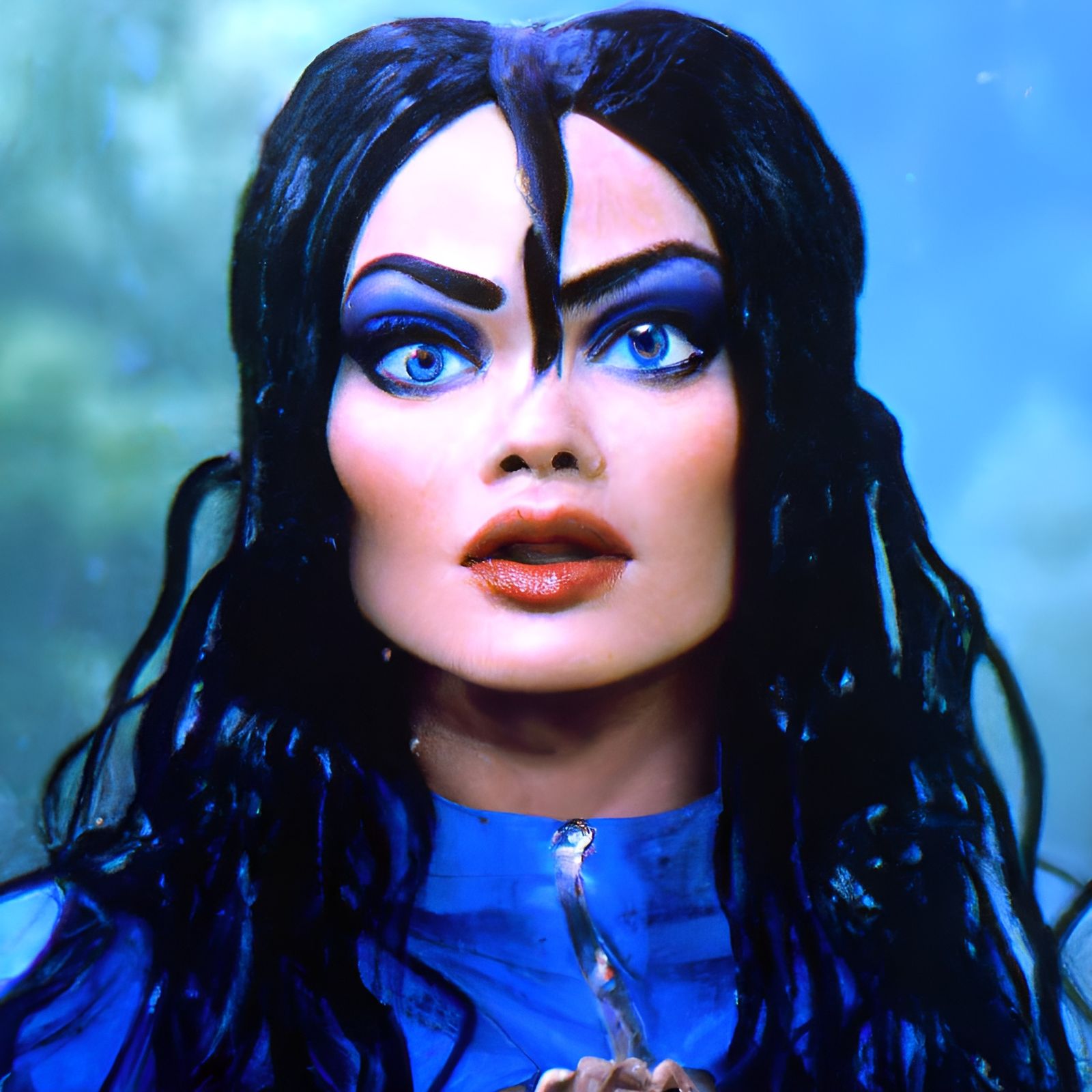 Nina Hagen as Na'vi Avatar Character