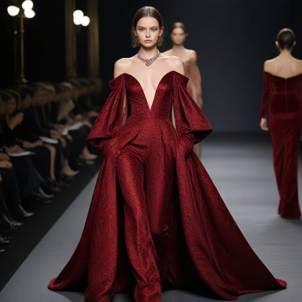 Autumn-Winter Runway Fashion: Luxurious Textures and Elegant...