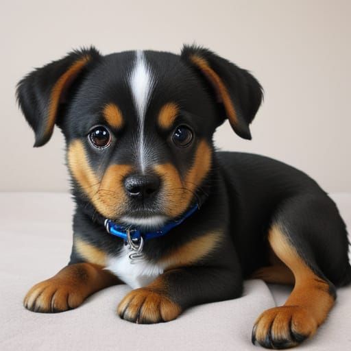 Cute Dog Generated by AI