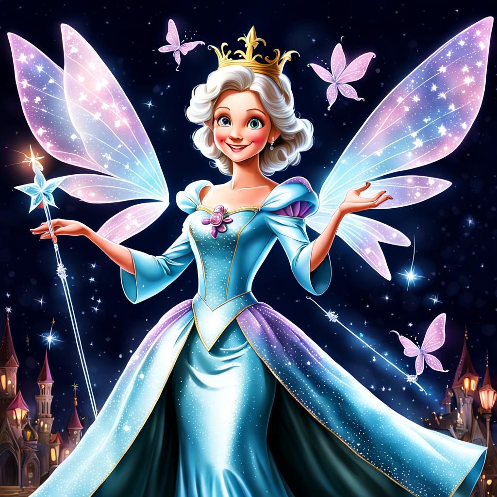 Fairy Godmother Illustration