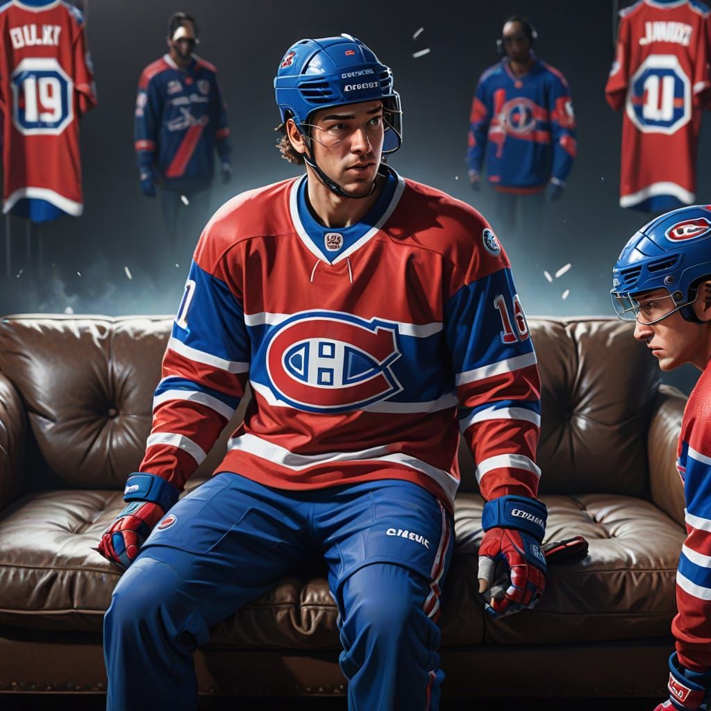 Youthful Montreal Canadiens Fans Intensely Play Fortnite