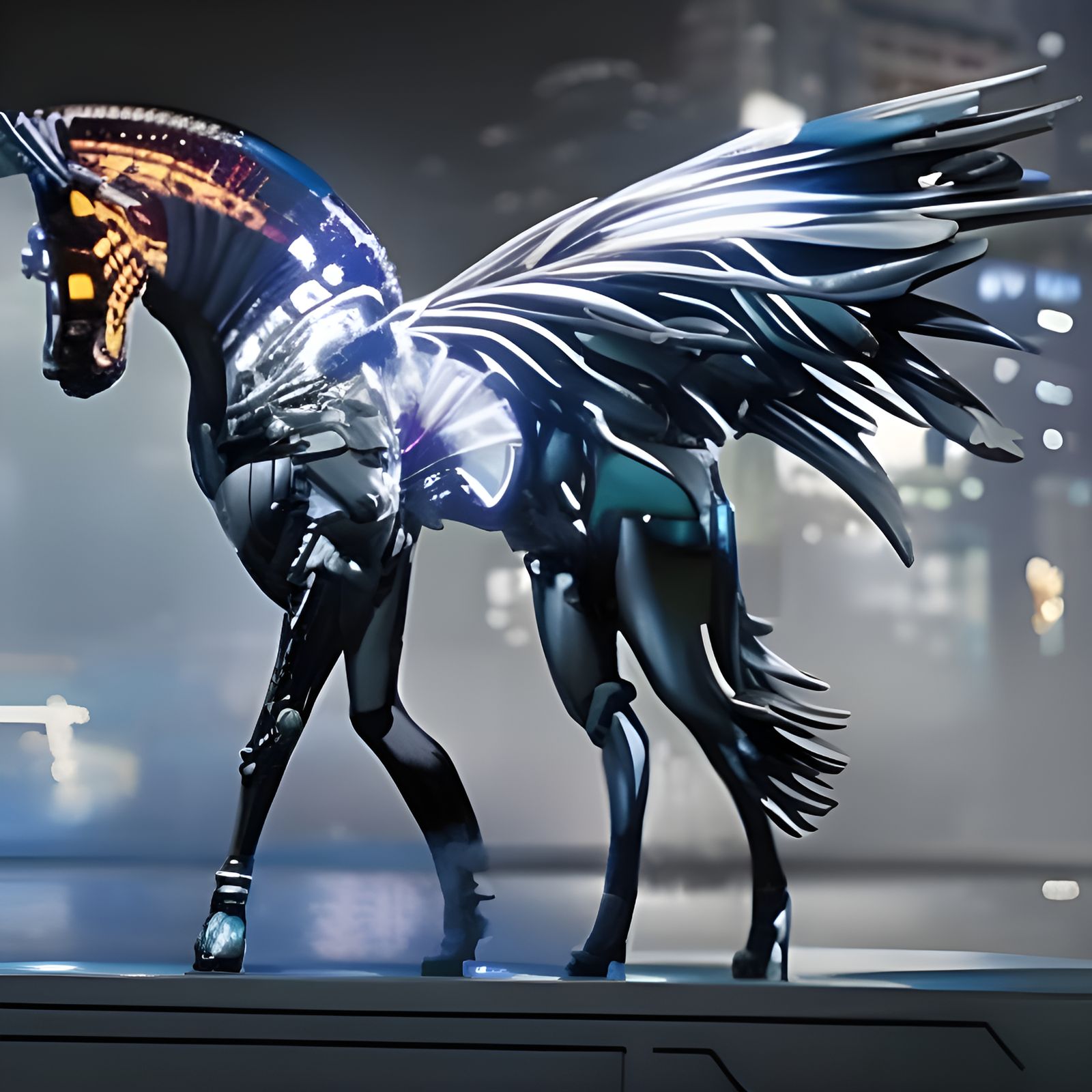 ⚡🔸️♾Cyberpunk Pegasus♾🔸️⚡