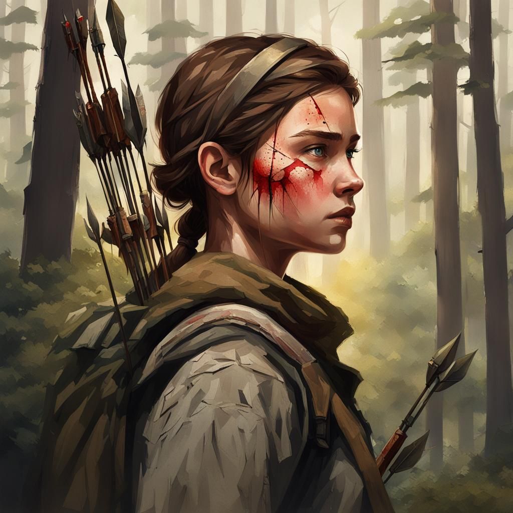 Katniss Everdeen from The Hunger Games
