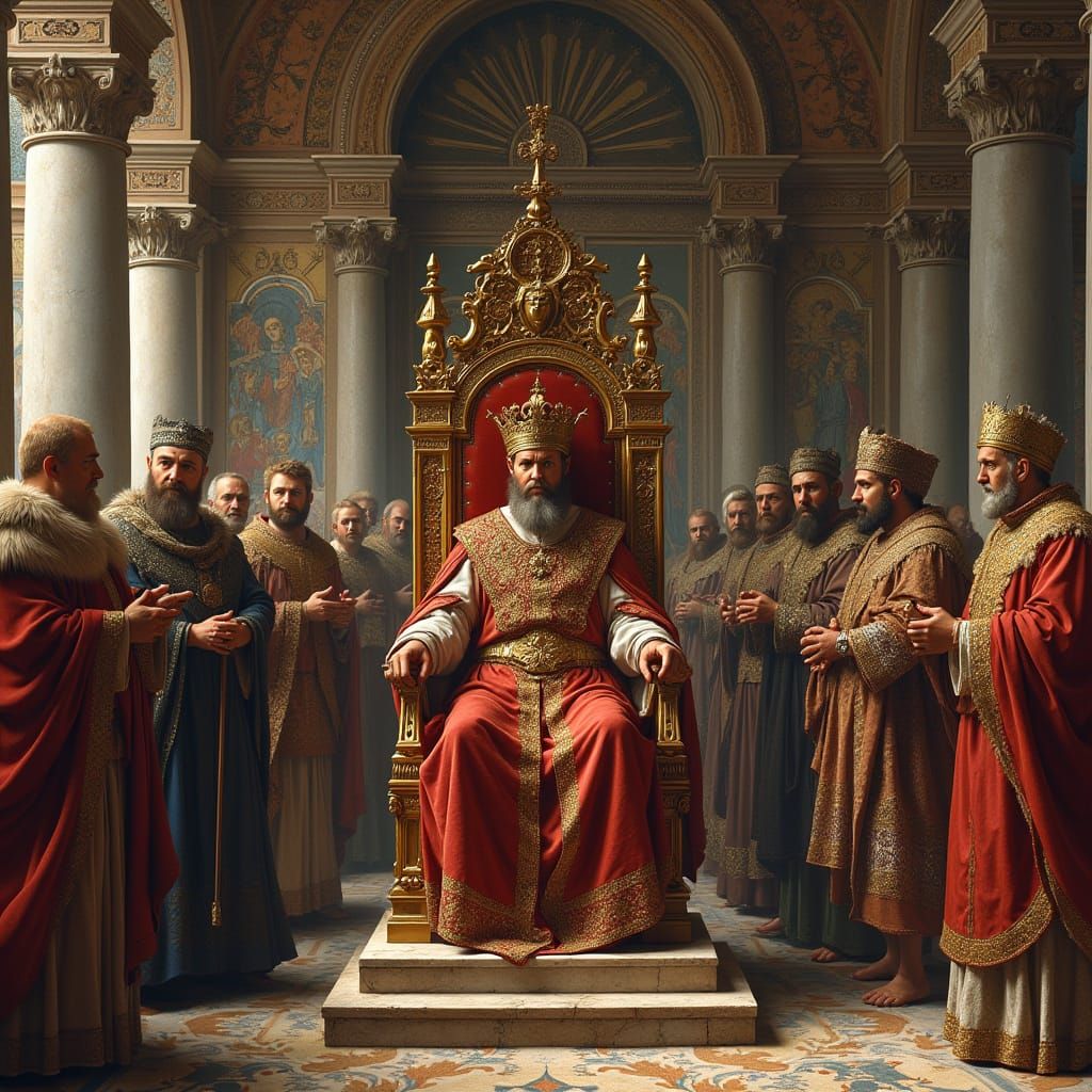 Theodoric in Grandeur: Byzantine Gothic Fusion