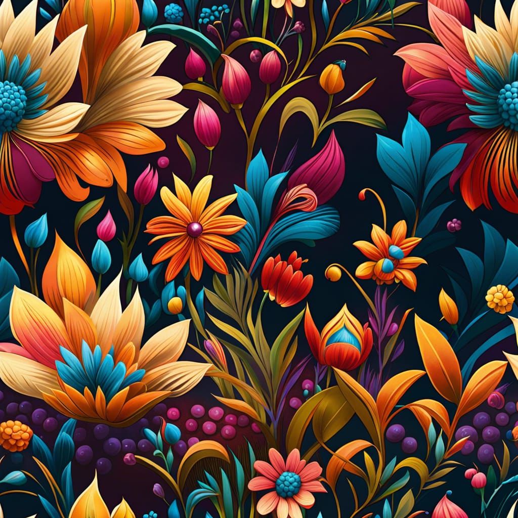 Joyful Characters Radiate Happiness in Vibrant Colors