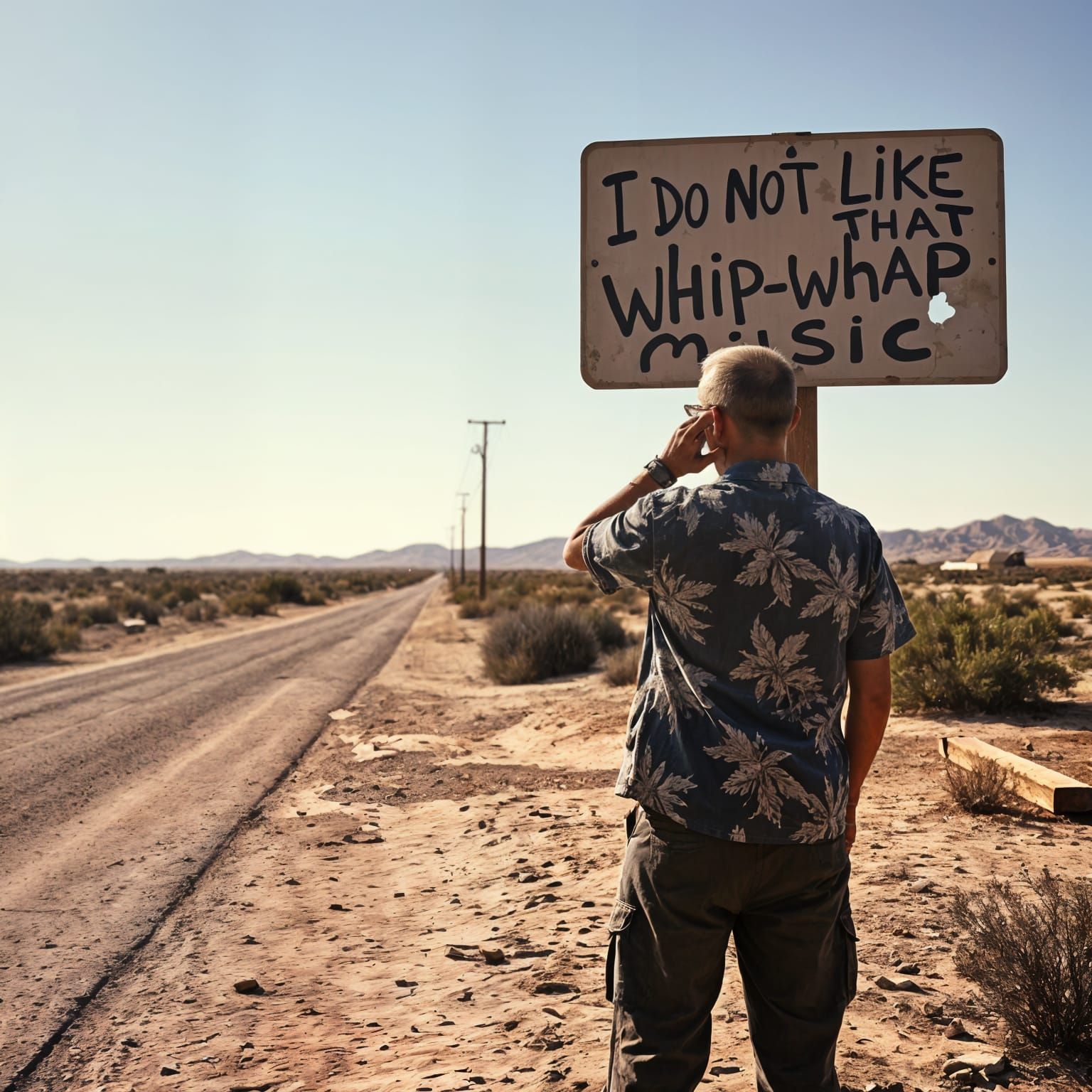 I Do Not Like That Whip-Whap Music