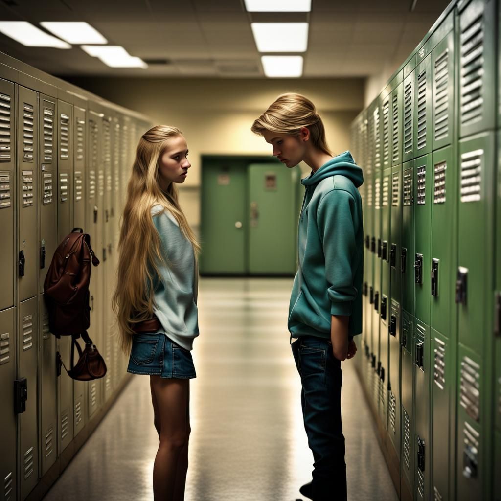 Whispering to Each Other in the High School Halls