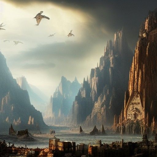 Epic Cinematic View of the USA