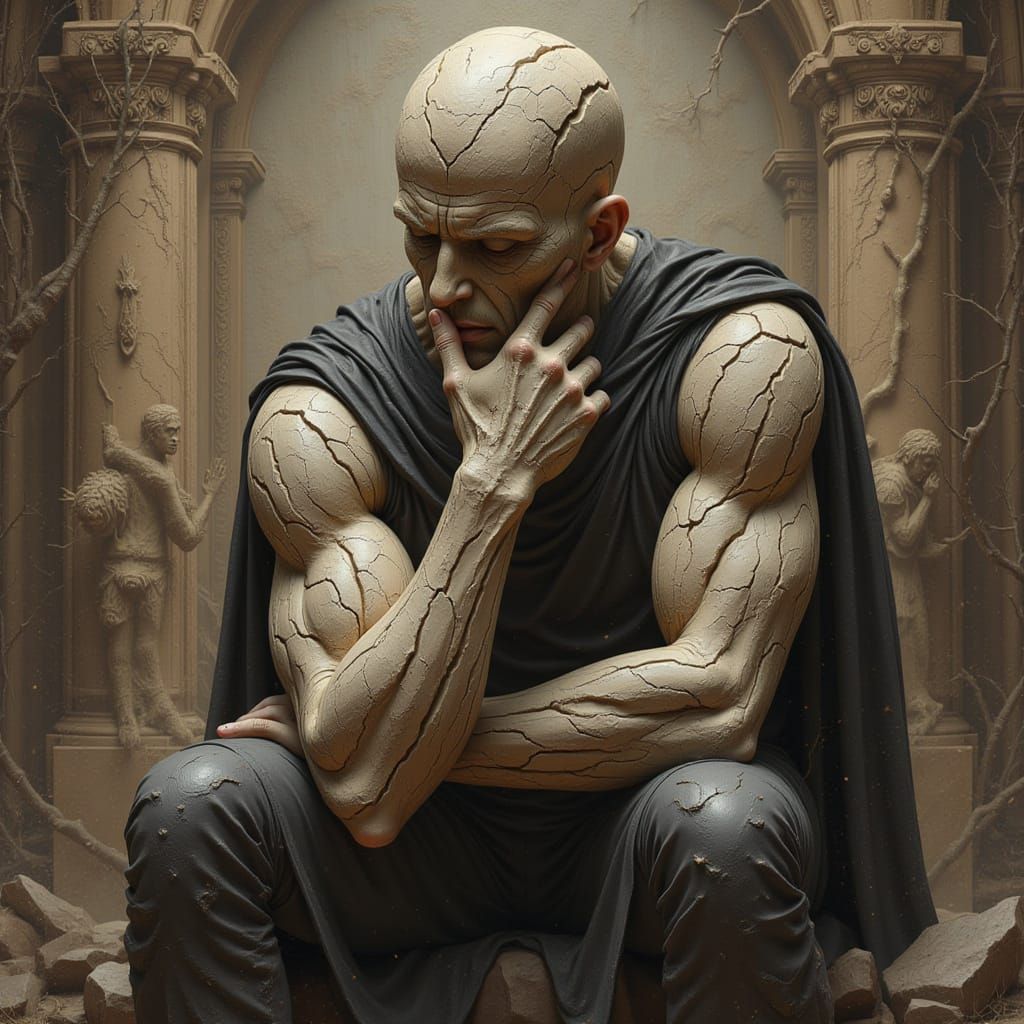 Gavriel the Golem Ponders Deeply