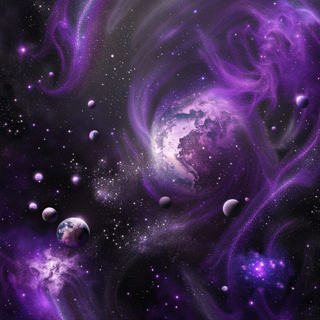 Cosmic Carbon Fiber Space Exploration in 8K