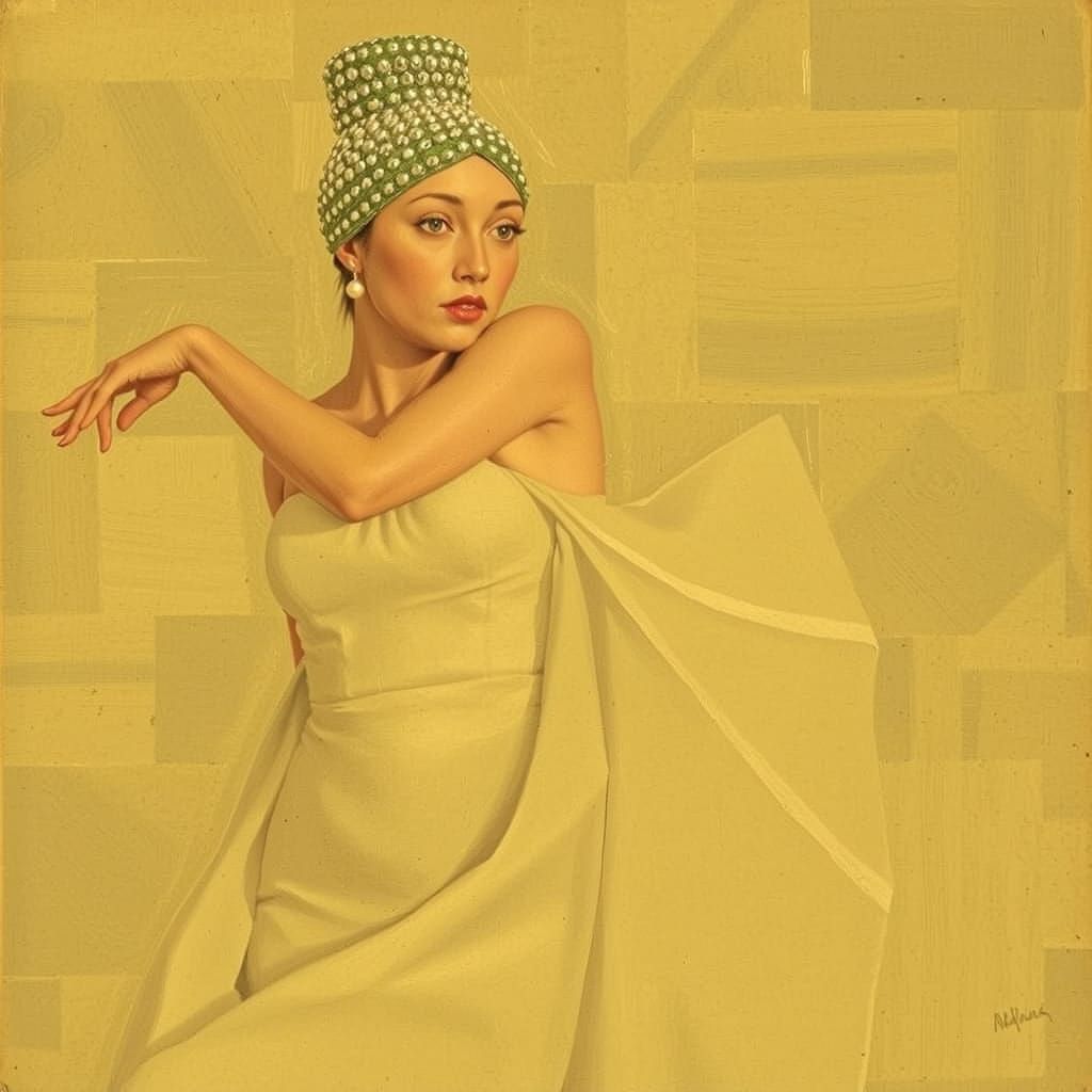 Brave Jeweled Spartan in Dazzling Post-Impressionist Arena