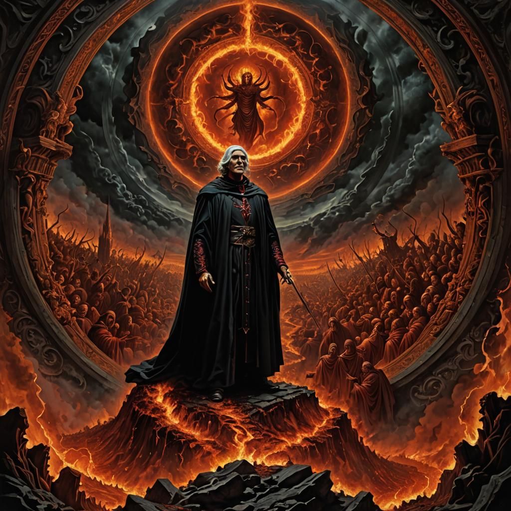 Dante's Divine Comedy: Sinister Circles of Hell