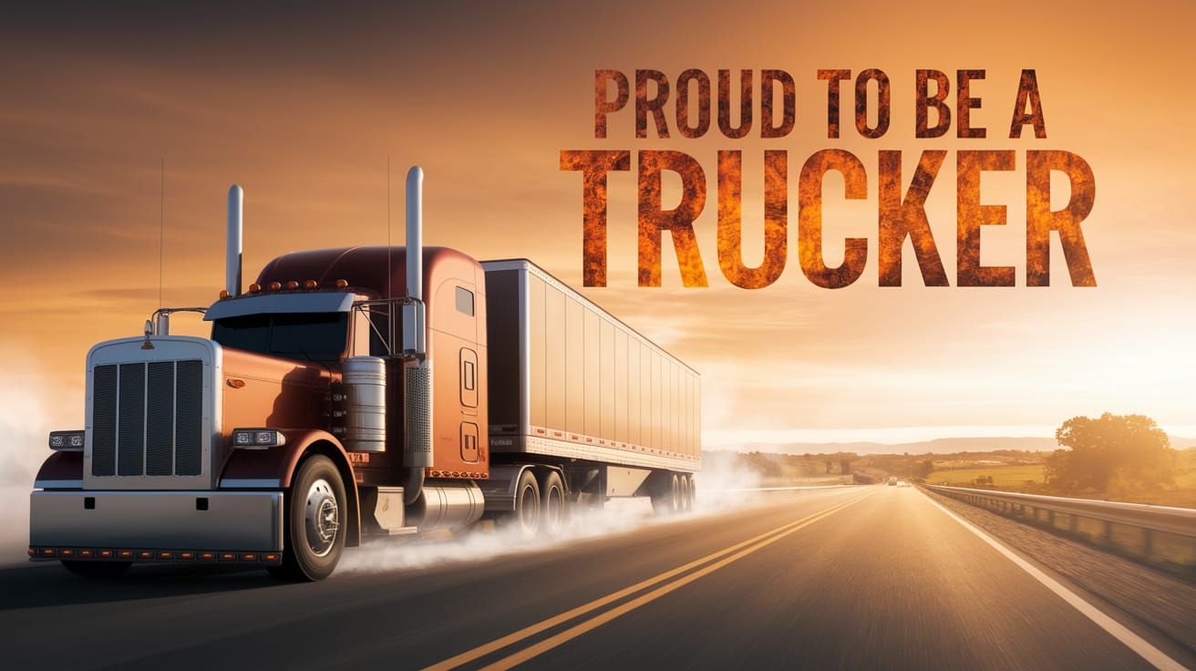 Proud to be a trucker