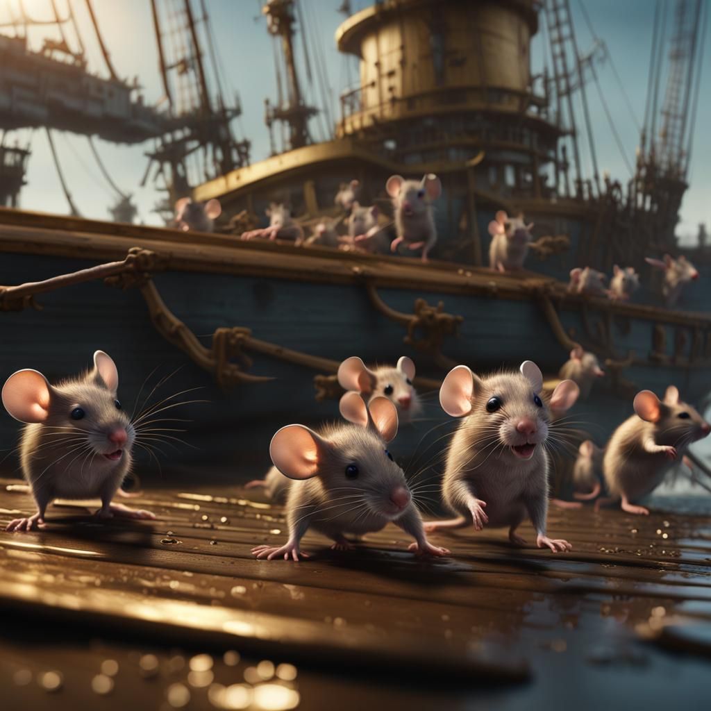 1st to Leave the Sinking Ship