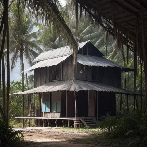 Rustic Stilt House in Coconut Grove