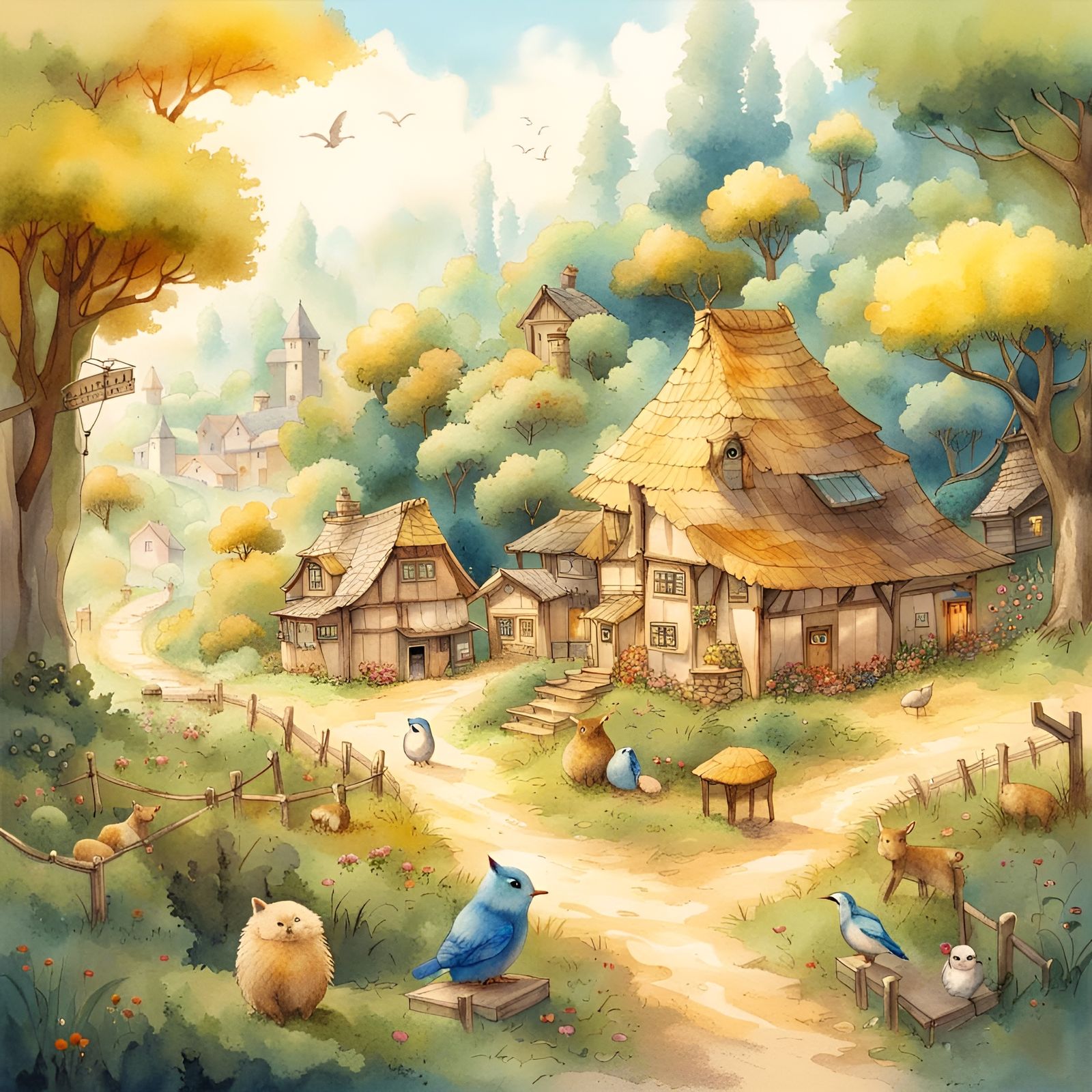 Countryside village 3