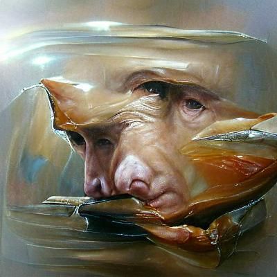 Vladimir Putin as Oil Painting by James Gurney