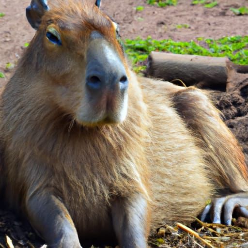 AI Image of a Capybara
