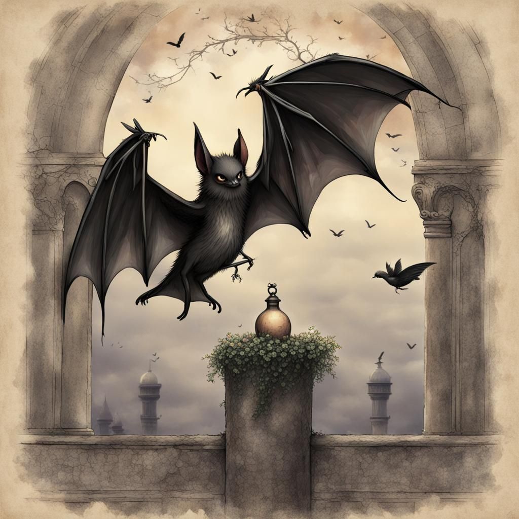 Bat and Bird's Forest Conversation